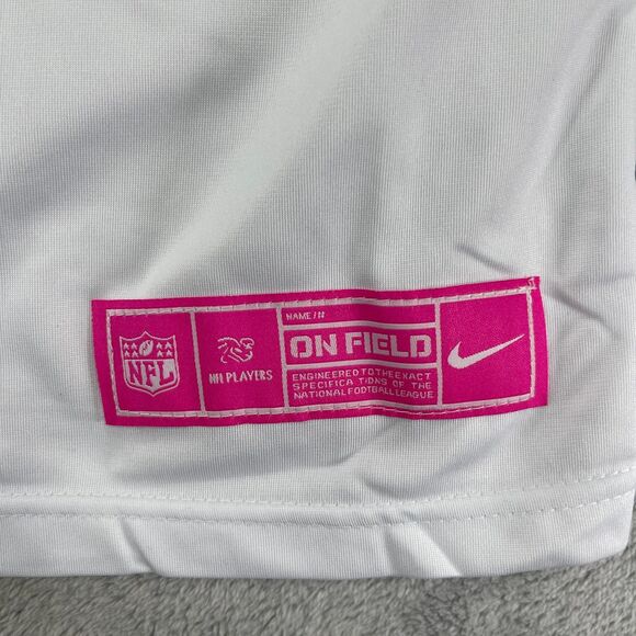 Nike New Orleans Saints Jersey Womens M Cancer White Pink Cameron Jordan #94 - Picture 4 of 13